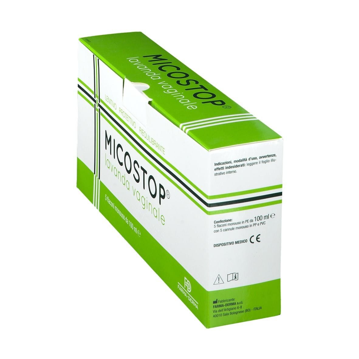 LAVANDA VAGINALE MICOSTOP 5 FLACONI DA 100 ML