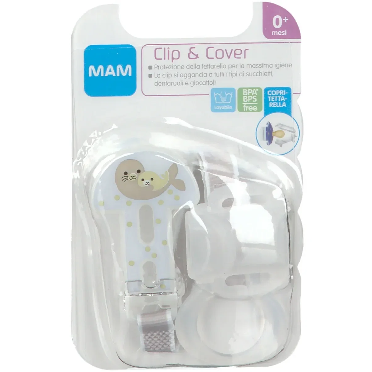 Mam Porta Succhietto Clip&Cover