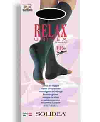 RELAX UNISEX 140 GAMBALETTO COTTON PUNTA APERTA NATUR 4XL