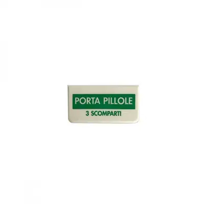 PORTAPILLOLE 3 SCOMPARTI PORTAPILLOLE 3 SCOMPARTI