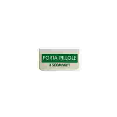 PORTAPILLOLE 3 SCOMPARTI