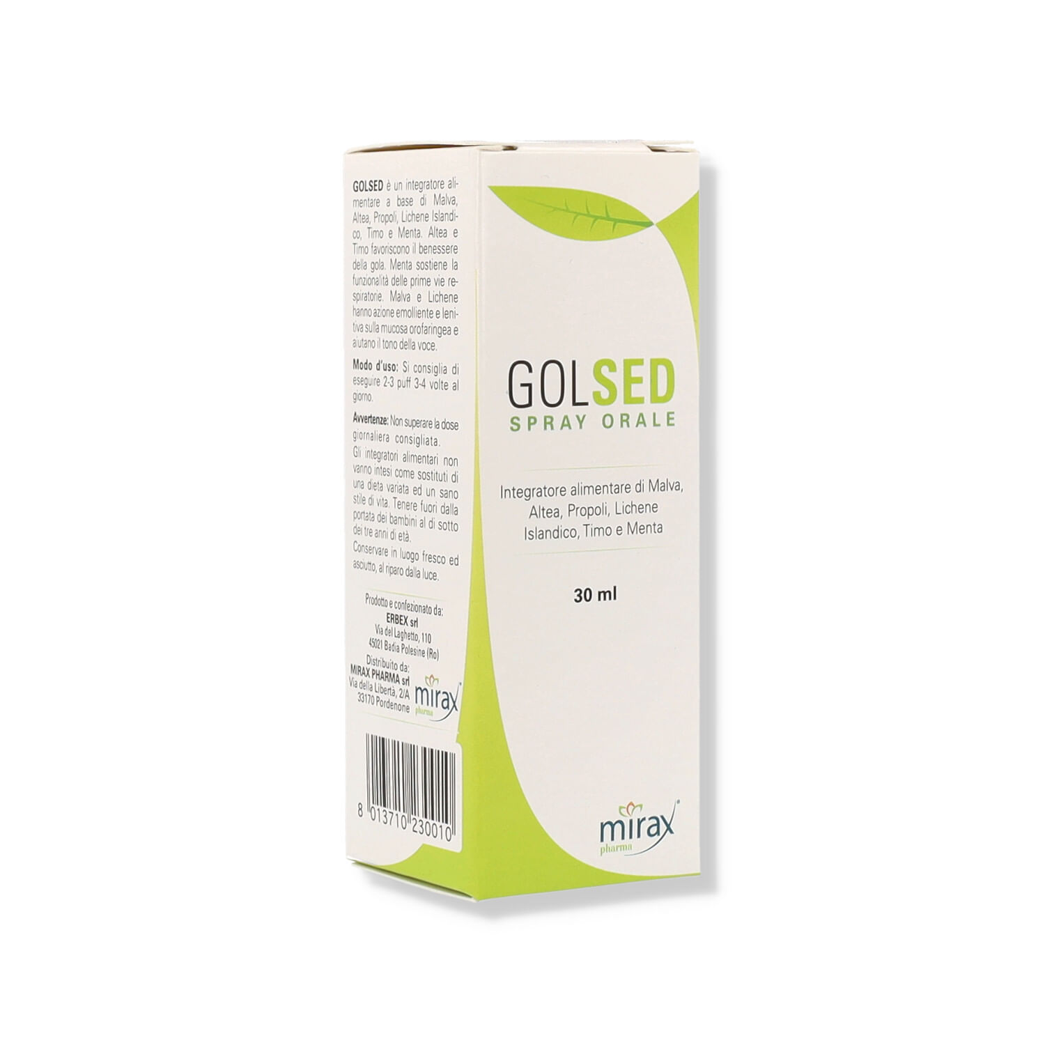 GOLSED SPRAY 30 ML