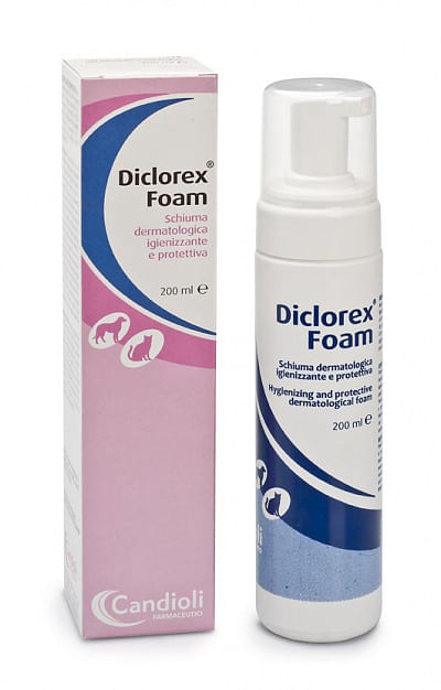 Diclorex Foam Schiuma Dermatologica Flacone 200 Ml