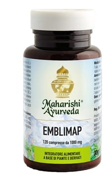 Integratore Emblimap con Amalaki, 120 compresse ayurvedico