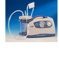 ASPIRATORE CHIRURGICO NEWASKIR 30 12VOLT AD ALIMENTAZIONE ELETTRICA 12V IN CORRENTE CONTINUA,PARTICOLARMENTE ADATTO COMEAPPARECCHIO CON USO DA TRASPORTO ASPIRATORE CHIRURGICO NEWASKIR 30 12VOLT AD ALIMENTAZIONE ELETTRICA 12V IN CORRENTE CONTINUA,PARTICOLARMENTE ADATTO COMEAPPARECCHIO CON USO DA TRASPORTO