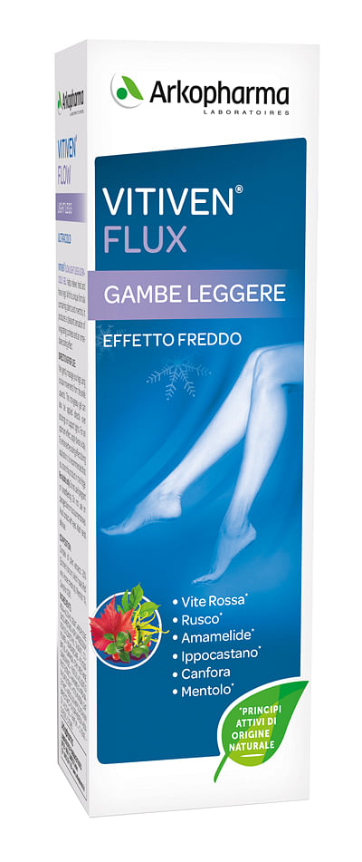 Vitiven Flux Gambe Leggere Effetto Freddo 150 Ml