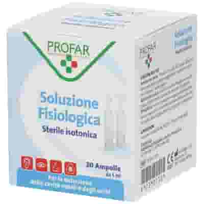 Soluzione Fisiologica Profar 20 ampolle da 5ml per naso e occhi