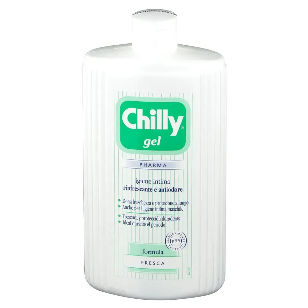 Chilly Gel Detergente Intimo Verde al Mentolo 500ml