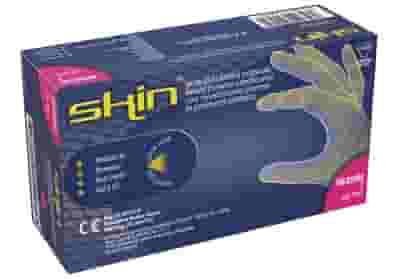 GUANTO IN LATTICE SENZA POLVERE LUBRIFICANTE SKIN M 100 PEZZI