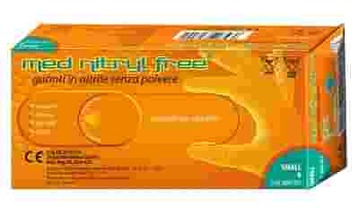 MED NITRYL FREE GUANTO NITRILE NON STERILE SENZA POLVERE MISURA S 100 PEZZI