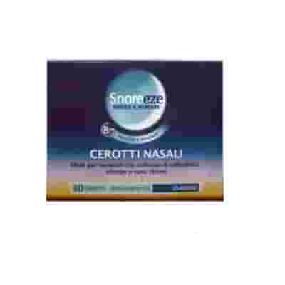 CEROTTO NASALE SNOREEZE GRANDE 10 PEZZI