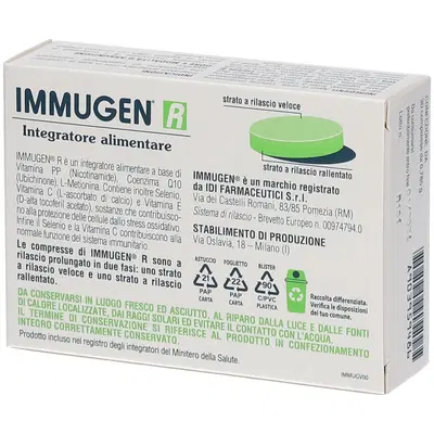 IMMUGEN R 30 COMPRESSE IMMUGEN R 30 COMPRESSE
