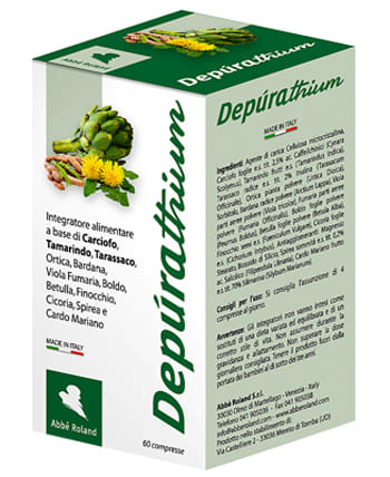 Integratore Depurathium con carciofo e tarassaco, 60 compresse