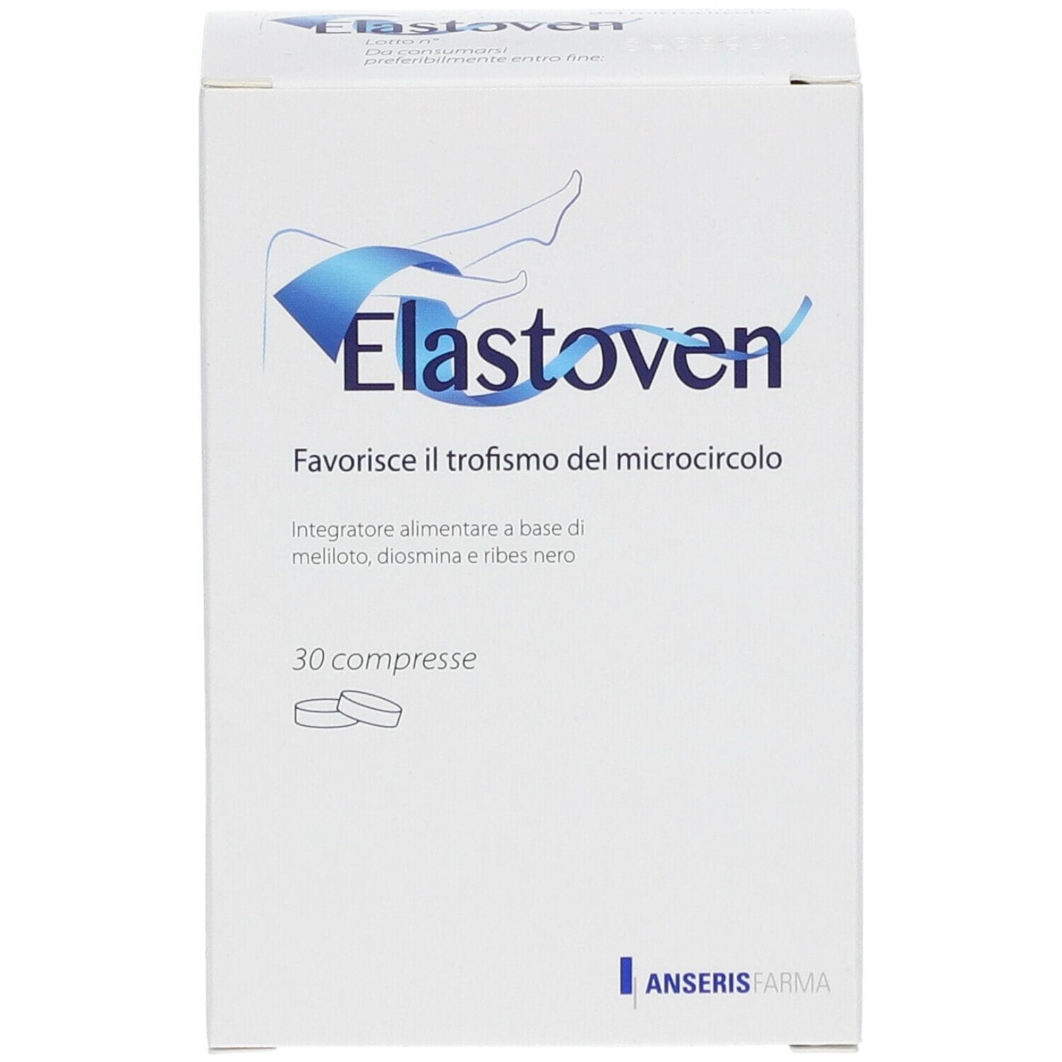 Integratore Elastoven per il microcircolo, 30 compresse