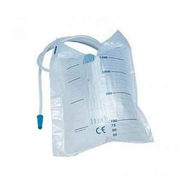 Sacca Raccolta Urina Da Letto In Pvc Non Sterile Volume 2 Litri Tubo Lunghezza 130 Cm