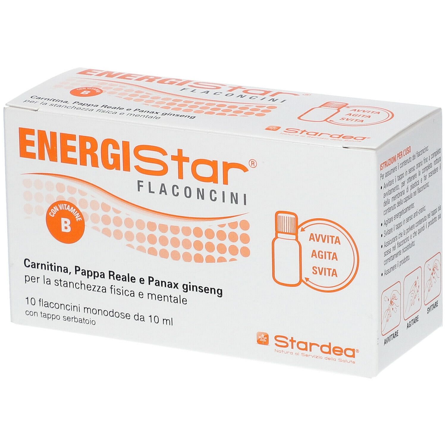 Energistar 10 Flaconcini Monodose 10 Ml