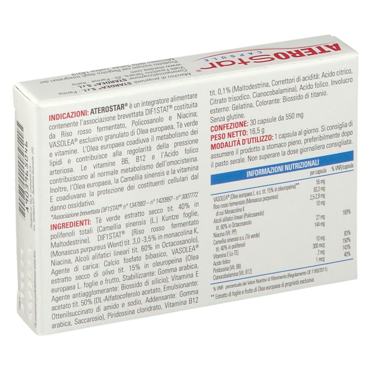 ATEROSTAR 30 CAPSULE