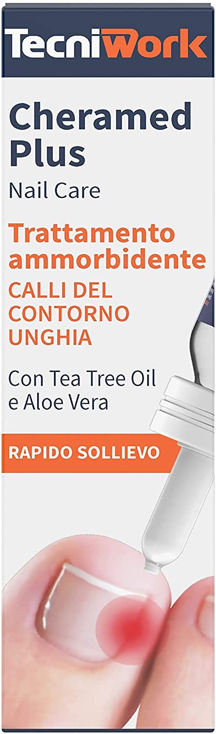 Fluido emolliente Cheramed PLUS per unghie piedi, 15ml