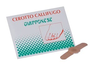 Cerotto callifugo giapponese con anello paracallo, 4 pezzi