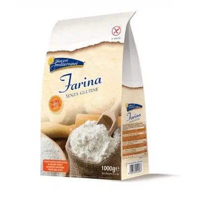 PIACERI MEDITERRANEI FARINA 1000 G PIACERI MEDITERRANEI FARINA 1000 G
