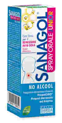 SANAGOL SPRAY JUNIOR PROPOLI FRAGOLA 20 ML