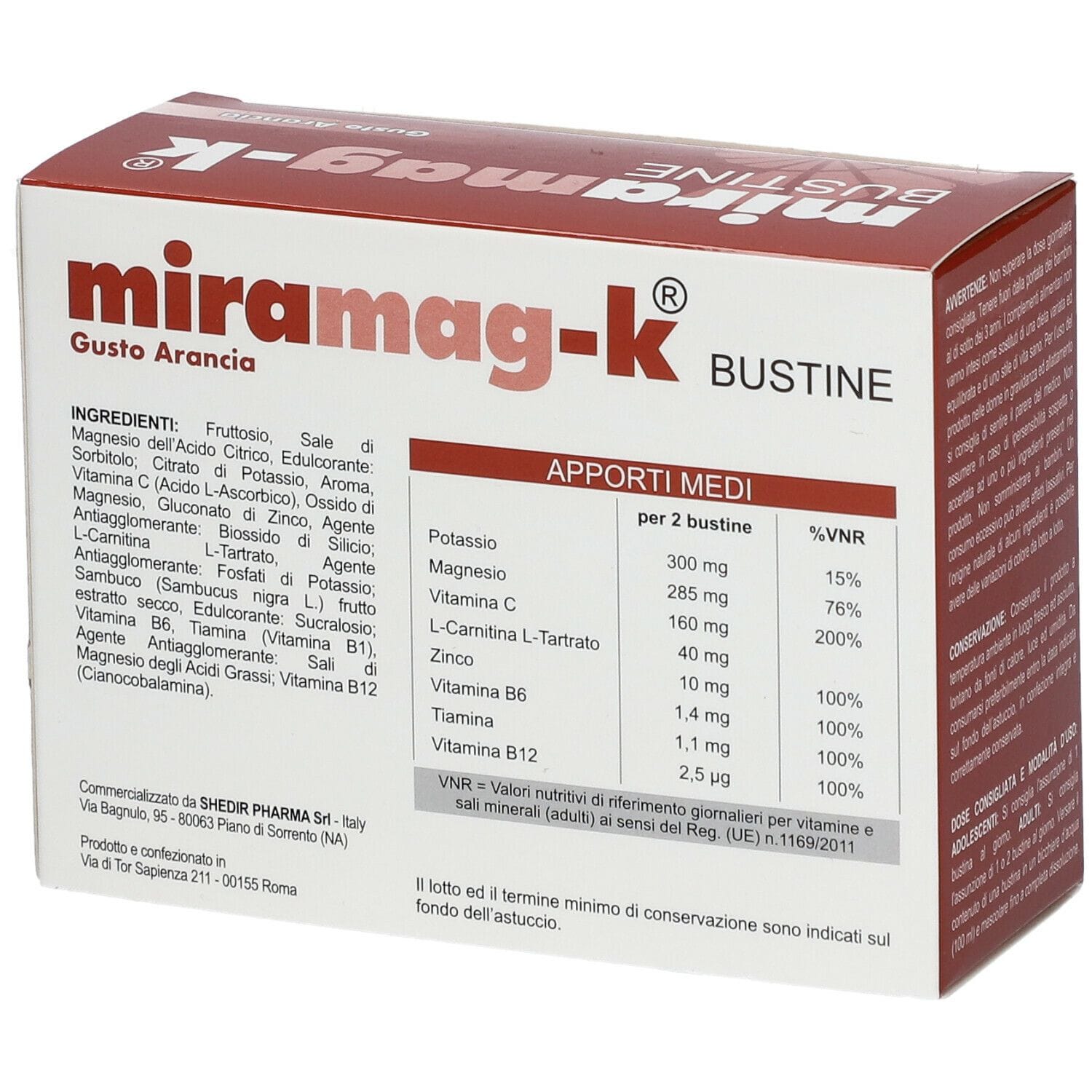 MIRAMAG-K 20 BUSTINE 4,6 G