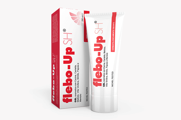 Gel Flebo-Up SH alla centella per la circolazione, 200ml