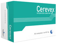 Integratore Cerevex con Ginkgo e Bacopa, 60 compresse 450mg