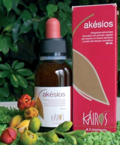 Akesios Gocce 60ml, integratore drenante con macerati glicerinati