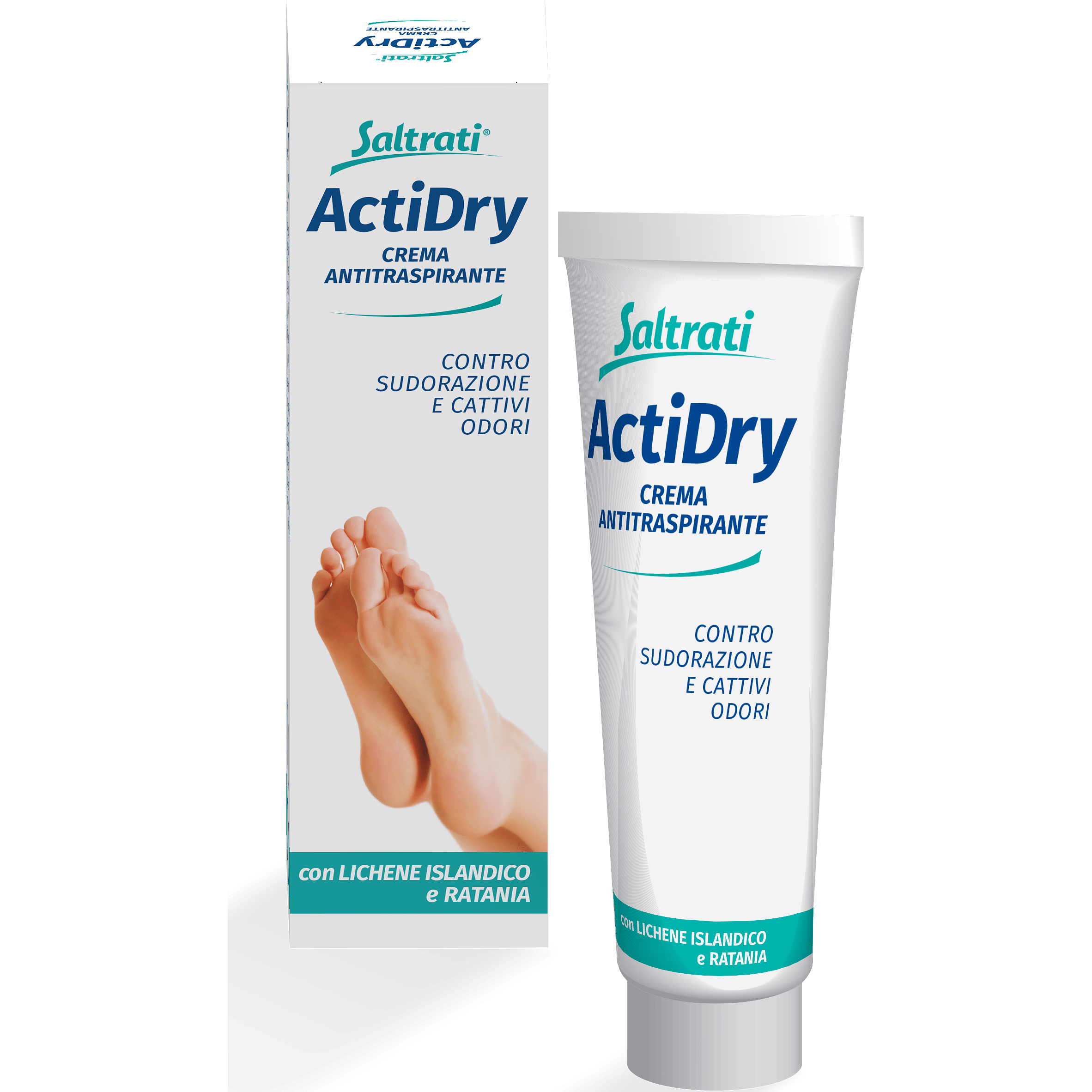 Saltrati Actidry Crema Antitraspirante 100 Ml