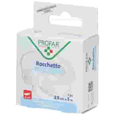 Cerotto Rocchetto Profar in TNT ipoallergenico, 2,5cm x 5m