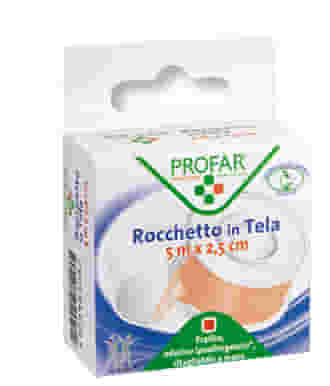 Cerotto Rocchetto Profar in tela comfort 2,5cm x 5m