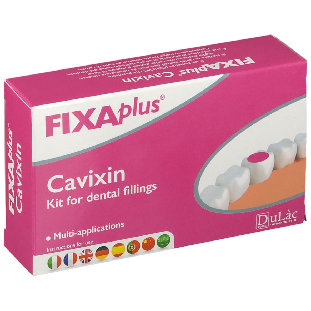 Kit di Emergenza Cavixin Fixaplus per Otturazioni Dentali