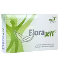 Integratore Floraxil con fermenti lattici e prebiotici, 30 capsule