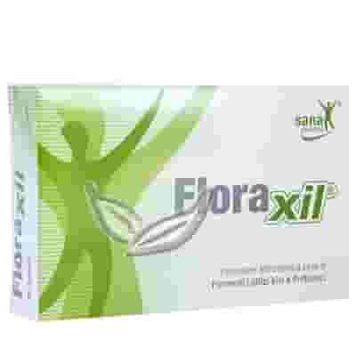 Integratore Floraxil con fermenti lattici e prebiotici, 30 capsule