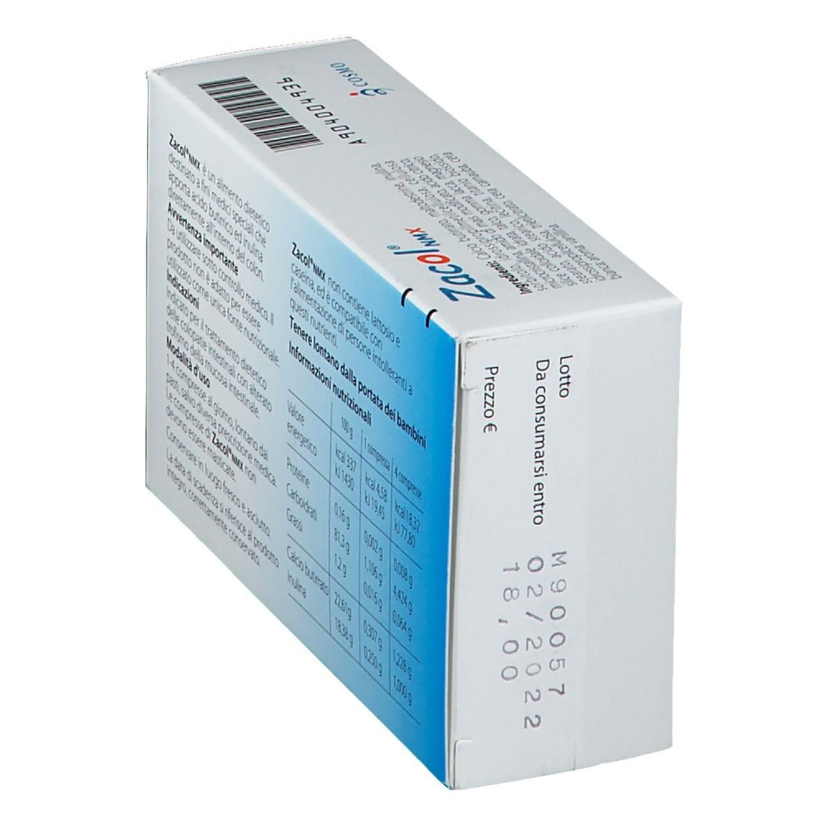 ZACOL NMX 30 COMPRESSE