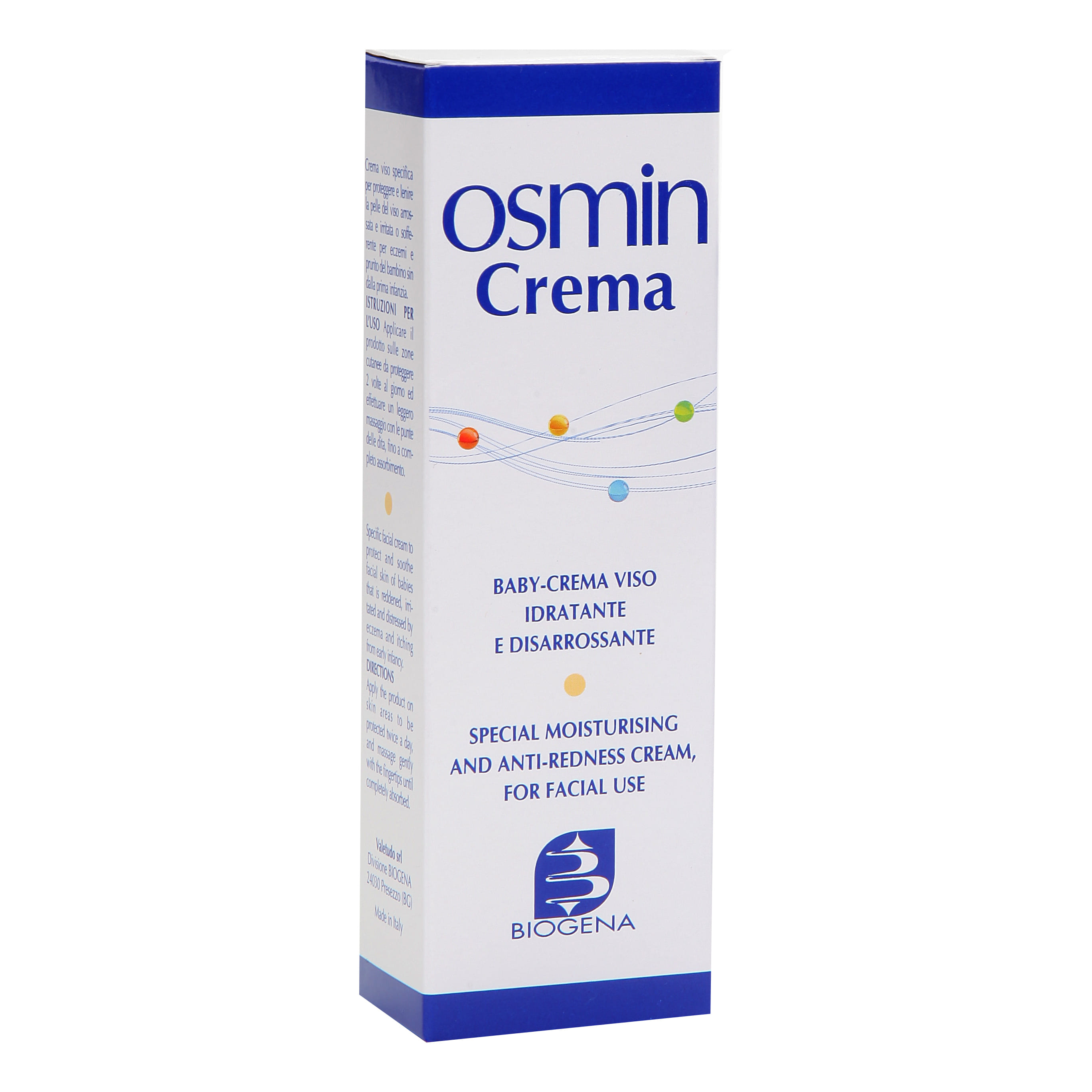 Crema Osmin idratante e lenitiva per pelle bambino, 50ml