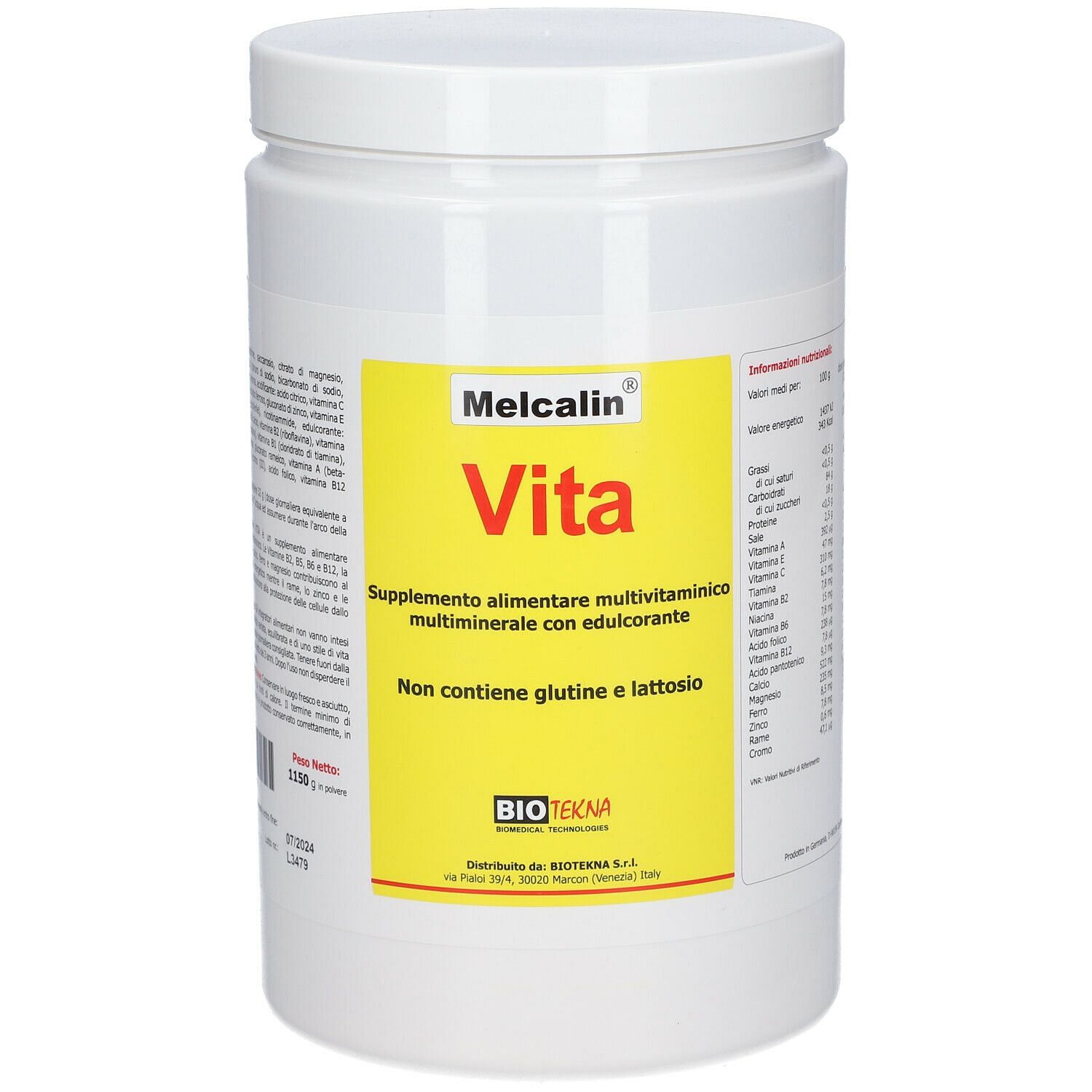 Melcalin Vita Polvere 1150 G