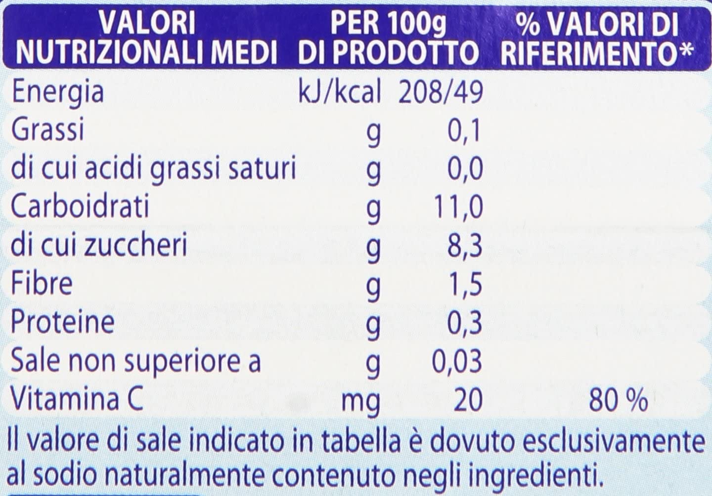 MELLIN OMOGENEIZZATO MELA ANANAS 100 G 2 PEZZI
