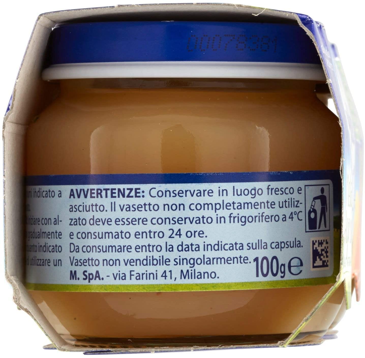 MELLIN OMOGENEIZZATO MELA AGRUMI 100 G 2 PEZZI