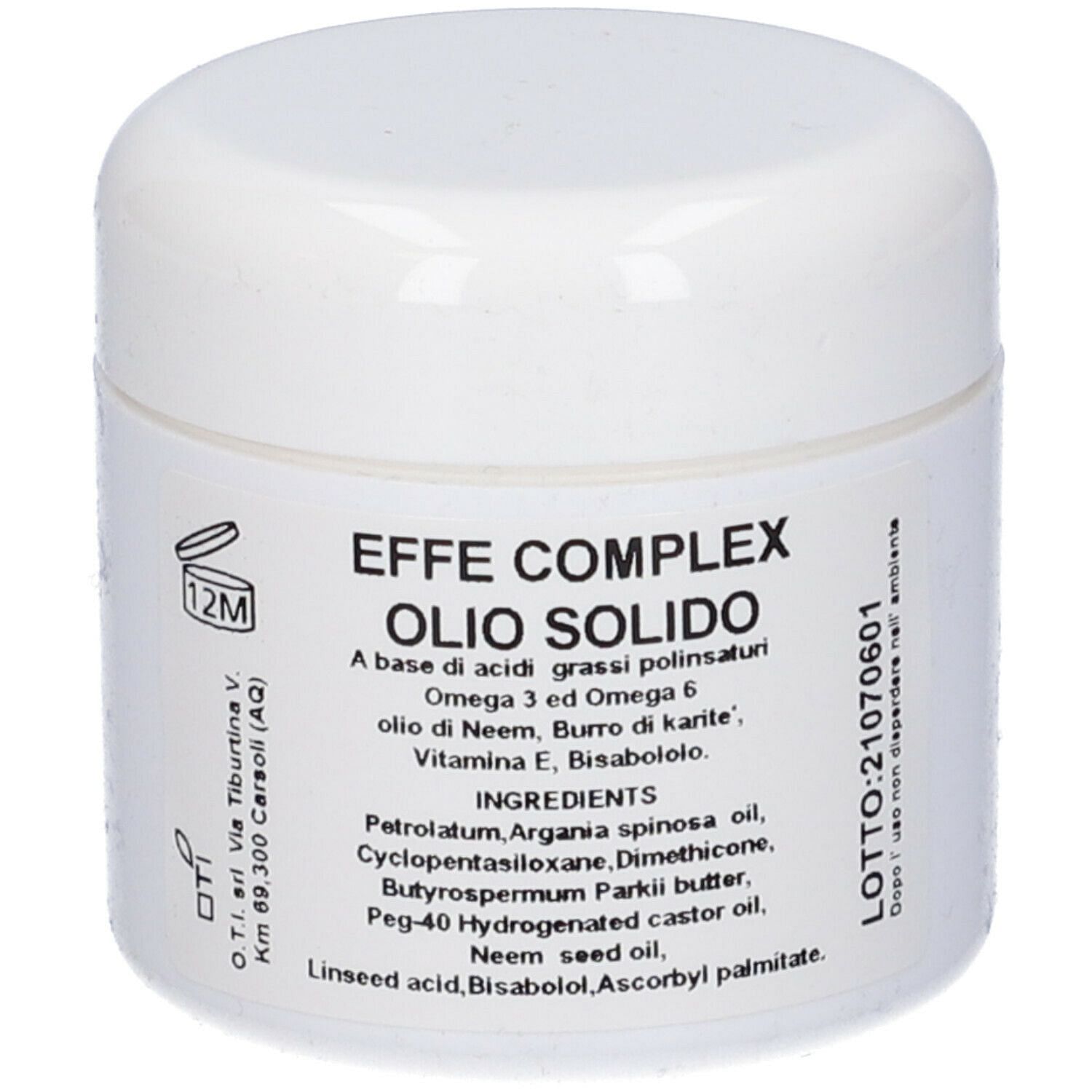 Effe Complex Olio Solido 50 G