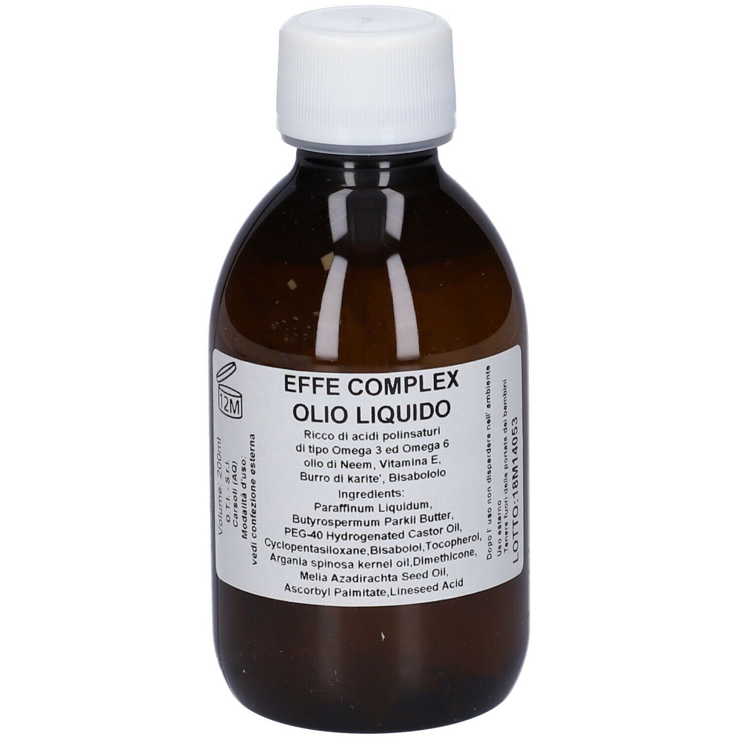 Effe Complex Olio Liquido 200 Ml