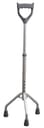 TRIPODE BRIO IN ALLUMINIO ANODIZZATO CON MANICO CHIUSO IMPUGNATURA ANATOMICA