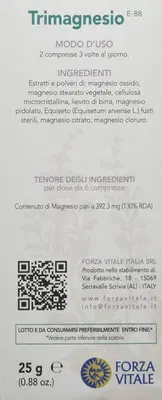 ECOSOL TRIMAGNESIO 60 COMPRESSE ECOSOL TRIMAGNESIO 60 COMPRESSE