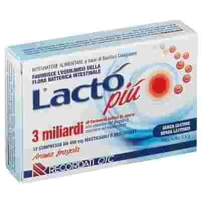 LACTO PIU 3 MILIARDI 12 COMPRESSE