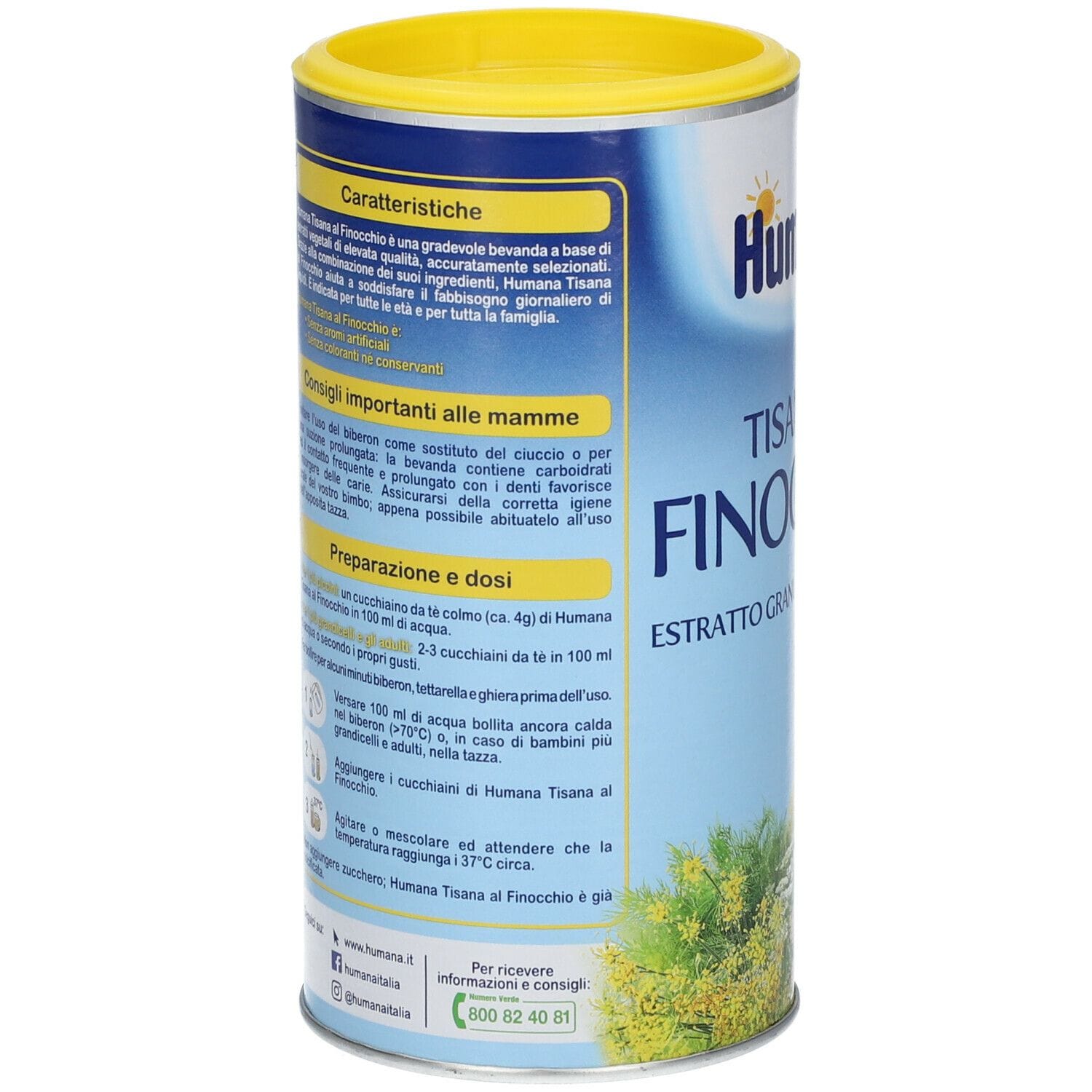 HUMANA TISANA FINOCCHIO 200 G