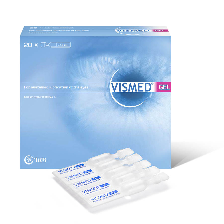Vismed Gel Oftalmico monodose per occhi secchi, 20 fiale