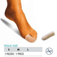 ORIONE OK PED G105 CAPPUCCIO PROTEGGI DITA GEL POLIMERO RIVESTITO M 1 PEZZO