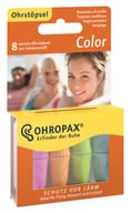 Tappi auricolari Ohropax Color in schiuma espansa, 8 pezzi