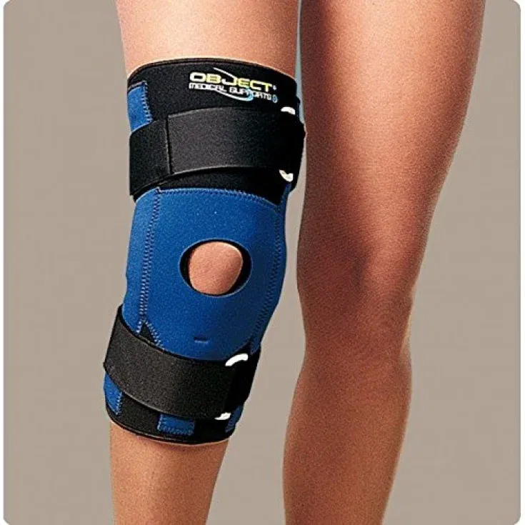 Ginocchiera Tubolare Con Stecca Object Colore Blu Taglia Extra Extra Large